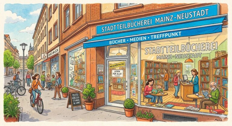 Stadt soll Einrichtung von Stadtteilbücherei in Mainzer Neustadt prüfen!